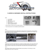 Load image into Gallery viewer, 94-02 S Series K Member